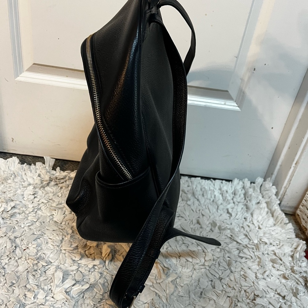 Kate Spade Black Textured Backpack - Picture 4 of 6